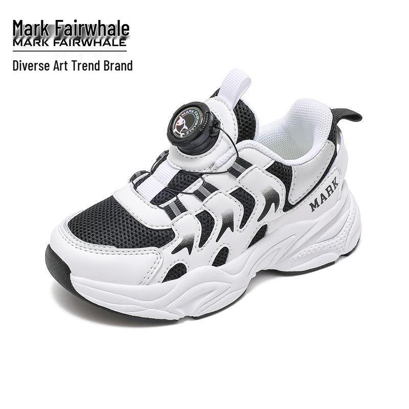 Mark Fairwhale 2025 Fall/Winter Kids Trendy Rotating Button Casual Sneakers 28