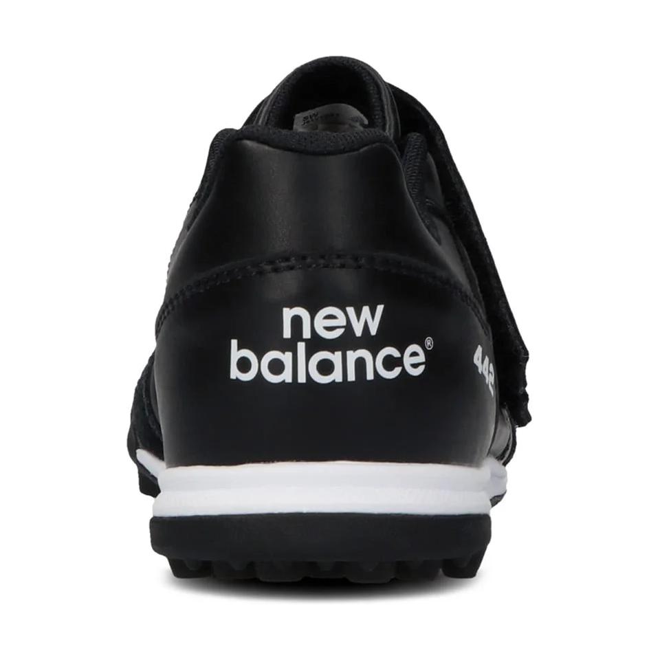 New Balance 442 V2 Team 442 JR Artificial Turf Casual Comfortable Low Top Soccer Shoes Kids sneaker Black White JS4VTBK2