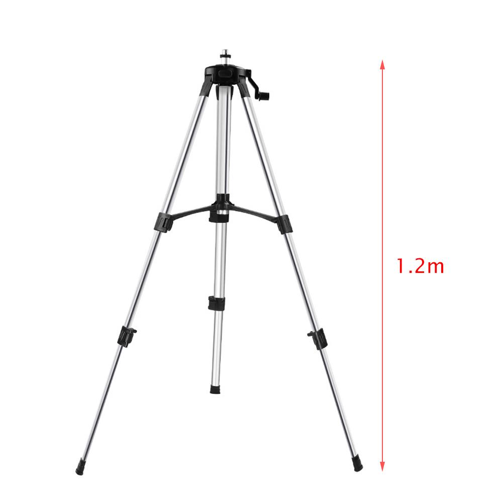 1M/1.2M/1.5M Laser Height Thicken Aluminum Tripod Stand Self Leveling Height Tripod Bracket for 5/8 inch Self Leveling