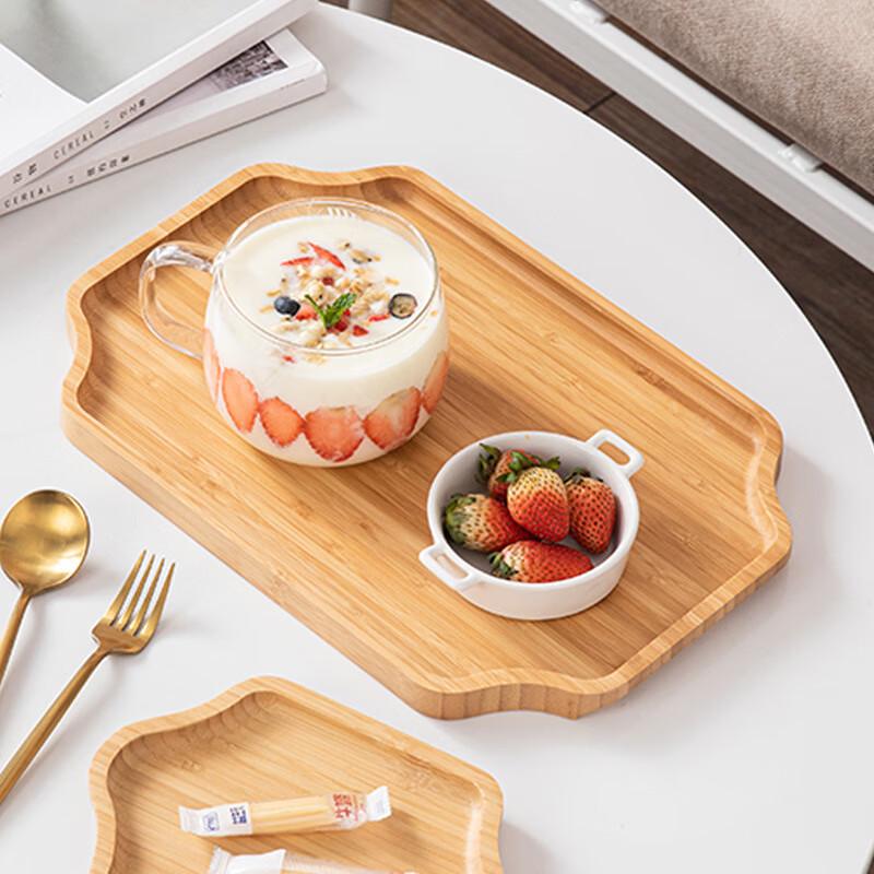 Bamboo Rectangular Serving Tray