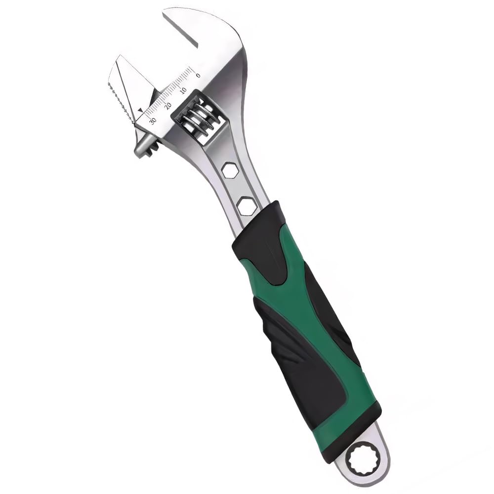 Adjustable Monkey Wide Adjustable Maximum Opening Width with for Water Motorcycle Machine and Maintenance Wrench, Multi-Function Spanner, Wrench,