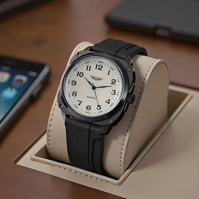 JYL Men's Watch Business Waterproof Cross-border Leather Strap