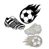 Metall Stansmall Fotboll Präglingmall Schablon Scrapbooking för Kort Stansning