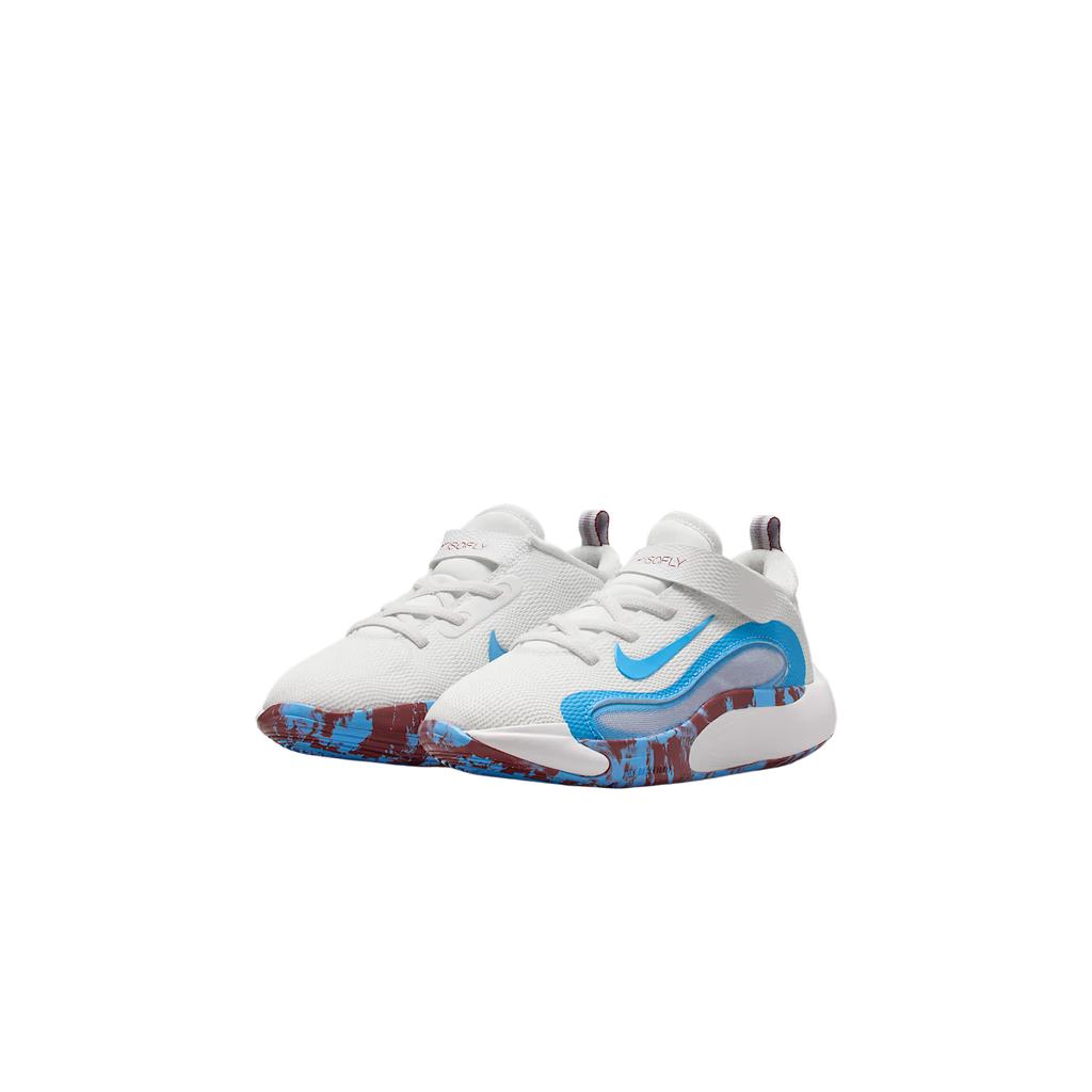 Nike Isofly Comfortable Fashionable Soft Versatile Mid-Top Outdoor Shoes Kids Shoes Mountain-White FQ7670-101