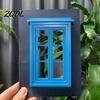 Studio Photo Props Window View Photography Prop, Paned Helper, Scene Background Frame Prop for Outdoor Pictures Travel Vacation Social Media