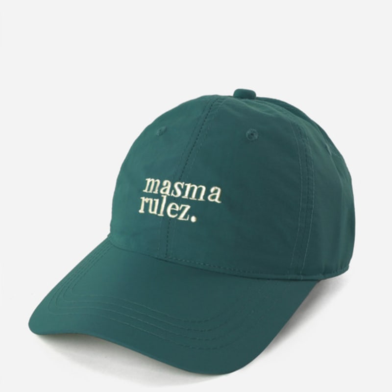 Masmarulez MSMRZ Logo Ball Cap - Dark Green
