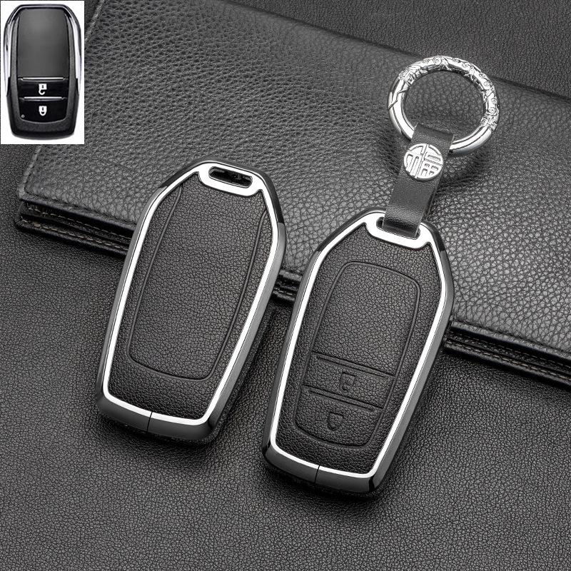 Full-Cover Metal Key Case for Toyota Corolla, RAV4, Rongfang, Wilanda, Levin, Camry
