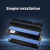 Advanced Heat Solution For M.2 2280 NVMe Drive Optimized Airflows Design Reduces 5℃-30℃ Operating Temperatures