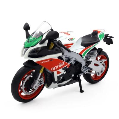 1/12 Aprilia RSV4 Legierung Motorrad Modell Spielzeug Druckguss mit Stoßdämpfern Modell Motorrad Sammlung Jungen Spielzeug Geschenke Dekoration