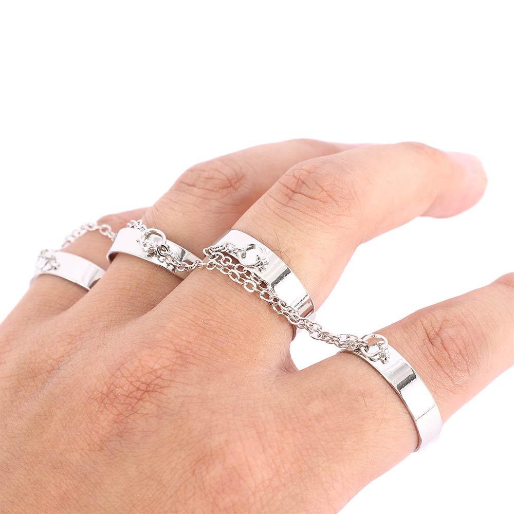 Four Fingers Multi-layer Thumb Ring Party Jewelry Finger Ring Fashion Accessories Opening Ring