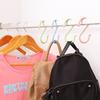 Plastic Scarf Towel Hanging Storage Rack Organizer S-Shaped Hook Key Holder Clothes Hanger