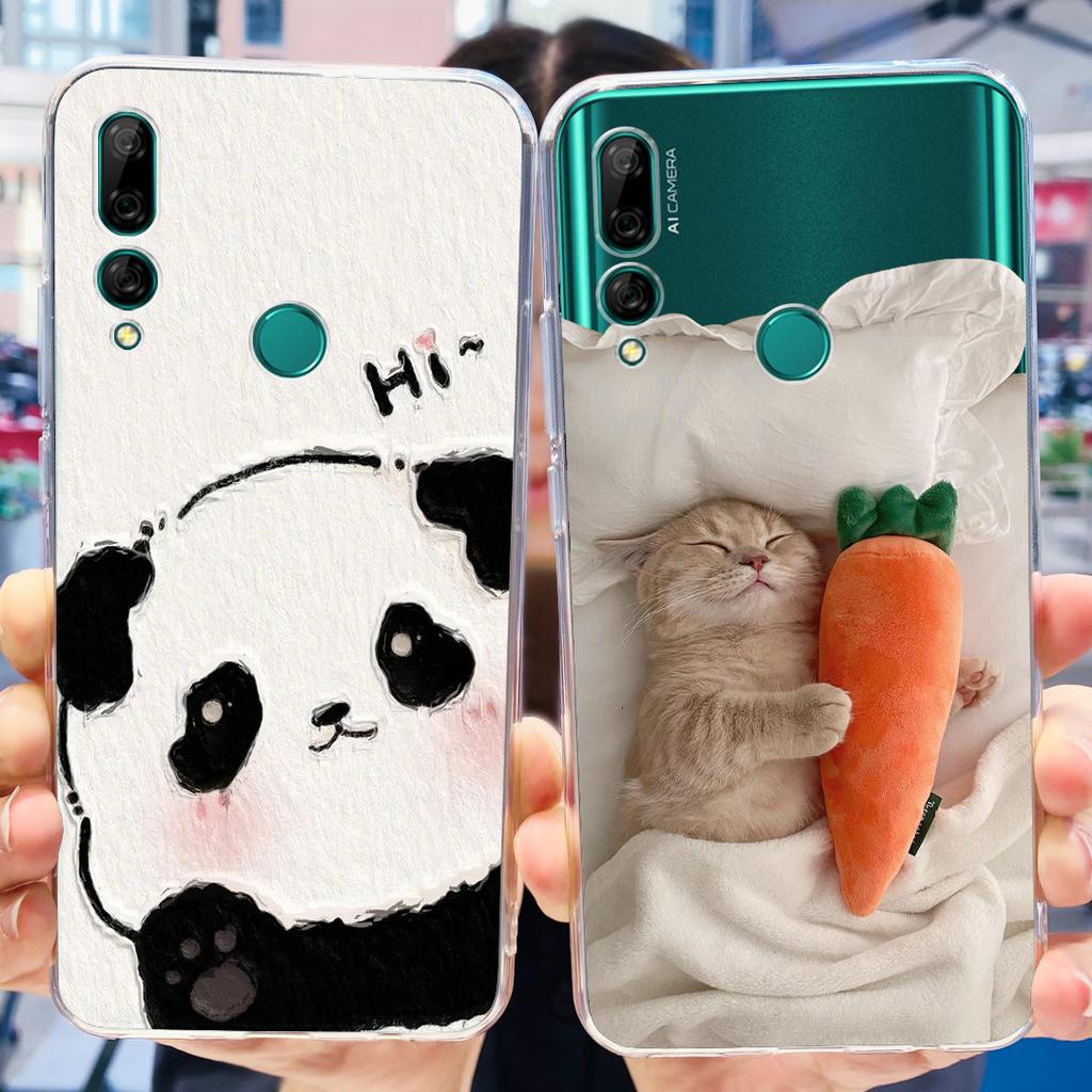 For Huawei Y9 Prime 2019 Case STK-L21 STK-L22 New Fashion Painted Cover Clear Silicone Shell For Huawei Y9 Prime 2019 Phone Case