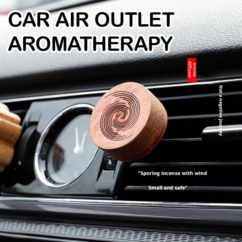 Woodsy Decor Wooden Wooden Car Diffuser Rosewood Carved Clip Exquisite Freshener Car Car Air Decoration Fragrant Auto Expan D8L4