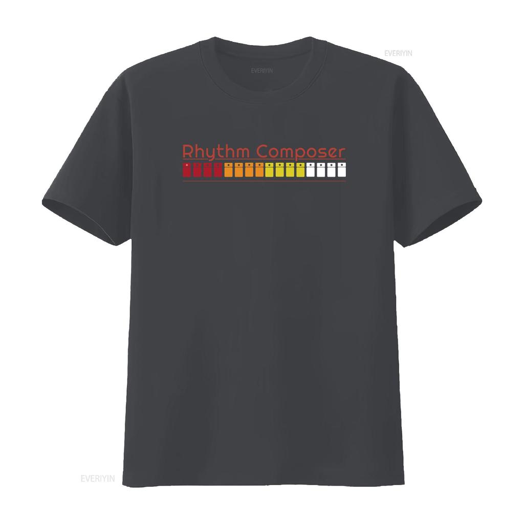 808 RC Synth Lover Synthesizer T Shirt for Beat Maker Music Producer Techno Analog Dj Vintage Washed Stretched Fashion Graphic