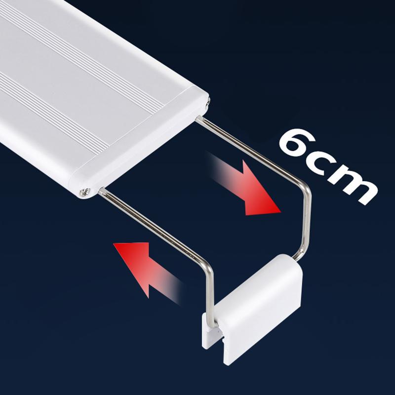 Super Slim Led Aquarium Light Lighting Plants Grow Light 28/38/48Cm Aquatic Plant Lighting Waterproof Clip-On Lamp For Fish Tank