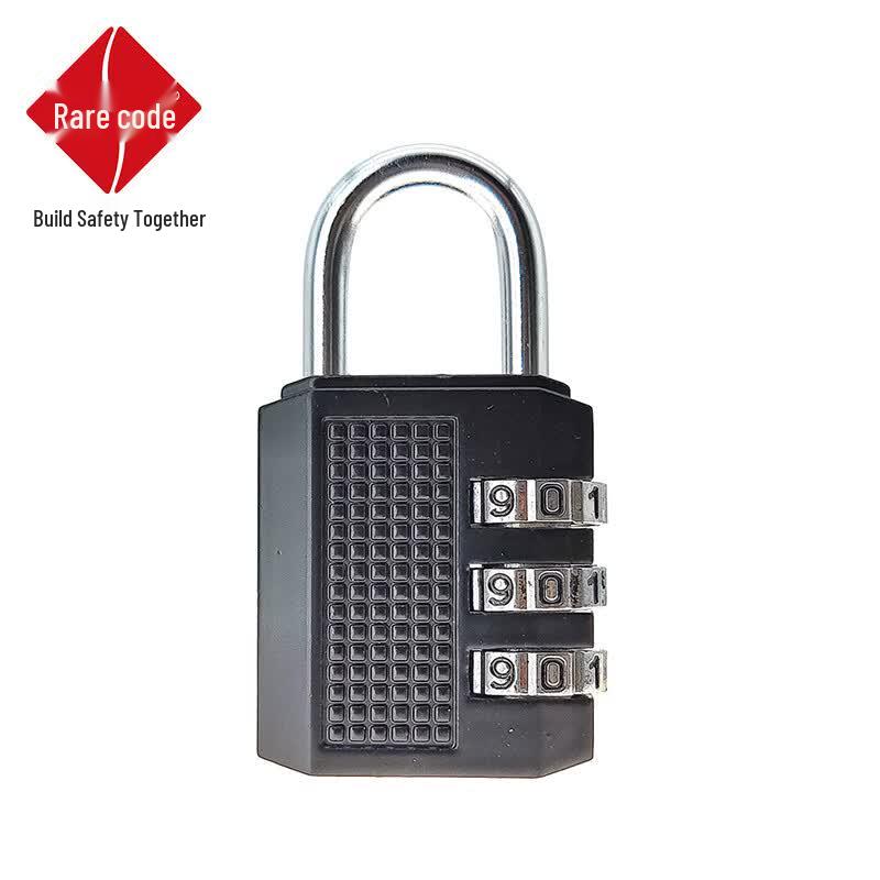 Hanma 83002 All-Metal 3-Digit Combination Padlock 26x33x12 mm