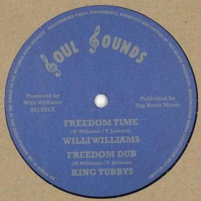 12inch Record WILLI WILLIAMS - Freedom Time; Freedom Dub / Armagid SS1201 Soul Sounds 1983 UK Reggae, Ska & Dub Used