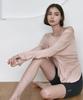 Debiweeo Wavy Twist Cover-Up Devi-T0086-Salmon Pink