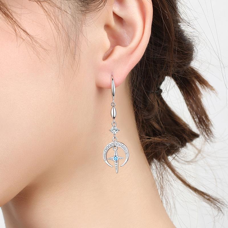 Lindon Copper Alloy Zircon Earrings Drop Earrings For Women Wedding Party Gifts