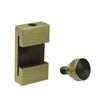 Heavy Duty Quick Install Brass Limit Stop Positioning Aid For Steel Rules No Tool Setups Measurement Gauges Accessory