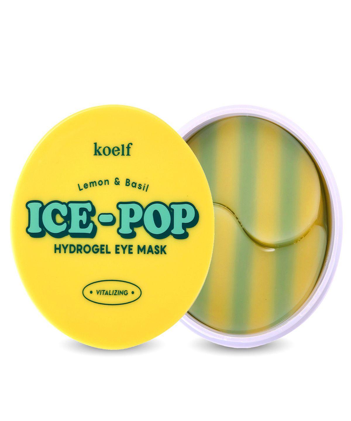 Гидрогелевая маска для век «Лимон и базилик» Ice-Pop