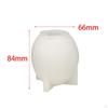 3D Egg Flower Ball Candle Silicone Model Epoxy Resin Casting Craft Making Plaster Decor