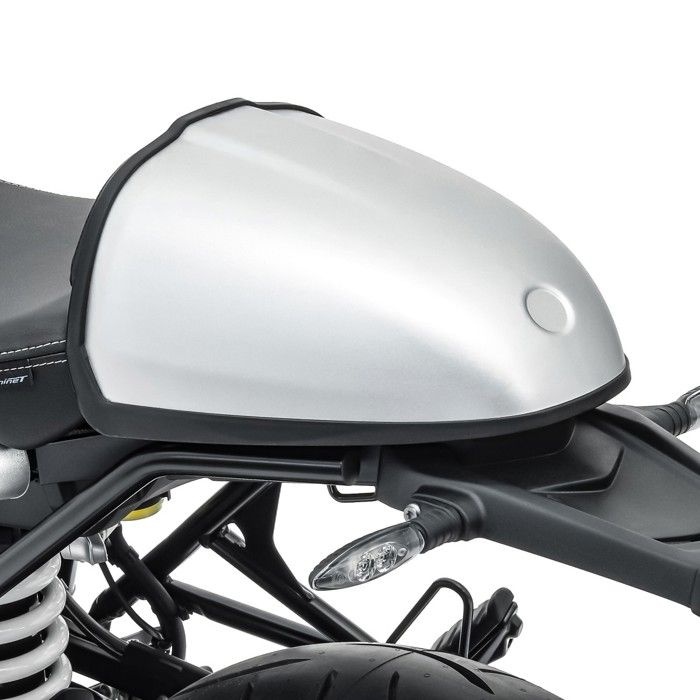 Set pare-brise et capot de selle - WA1 (CW9 + Zaddox) - BMW R NineT 2014-2023 - Argent - ABS/Alu