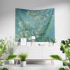Aertemisi Almond Blossoms Vincent van Gogh Tapestry Wall Hanging Art for Bedroom Living Room College Dorm Party Backdrop Home