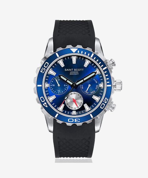 [SAINT SCOTT LONDON] SAINT SCOTT LONDON Ocean Master Watch - Ocean Blue ST9008M-SLB ST9008M-SLB