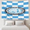 Atletico Belgrano Crest Tapestry Hanging for Bedroom,Livingroom, Playroom,Decor Art Room Wall Tapestry Holiday and Birthday Gifts