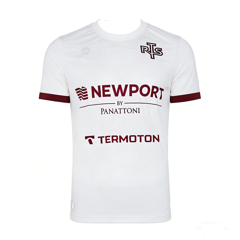 Widzew Łódź Polish League Fan Version Short Sleeve Football Shirt Breathable Quick Dry Sport T-Shirt Team Uniforms
