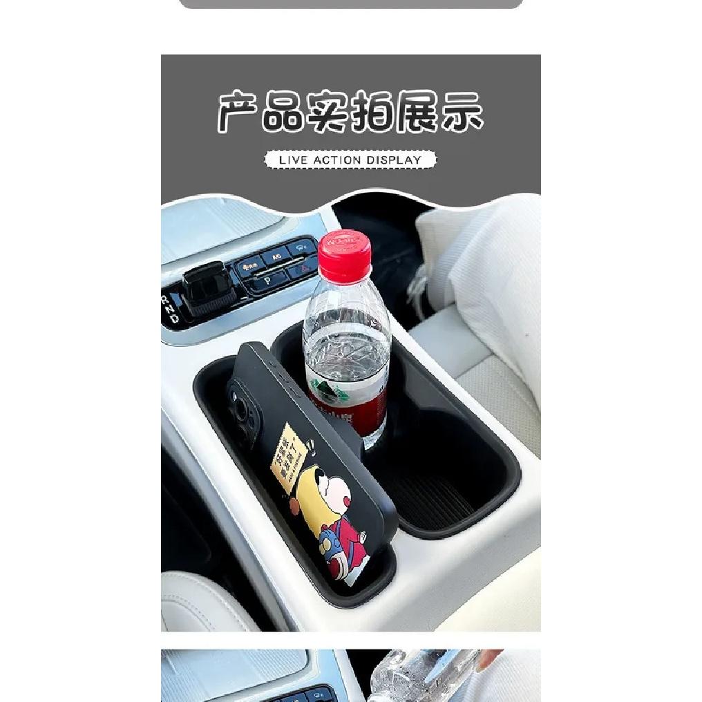 For Geely EX2 Starry 2025 Charging Silicone Pad Cup Tank Storage Box Central Control Anti-skid Pad Interior Car Accessories