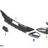 BMW 2 Series F44 Front Bumper Air Vent Trim (51119463087/88)