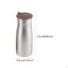 1 Liter Stainless Steel Cold Water Jug, 8.4 X 23.9 Cm, for Commercial Use, Large Capacity Beverage