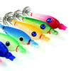7pcs/Set Lures Baits Squid Jig Fishing Lures Glow Jig Hook 5.5cm Artificial Hard Baits Squid Jig Cuttlefish Hook