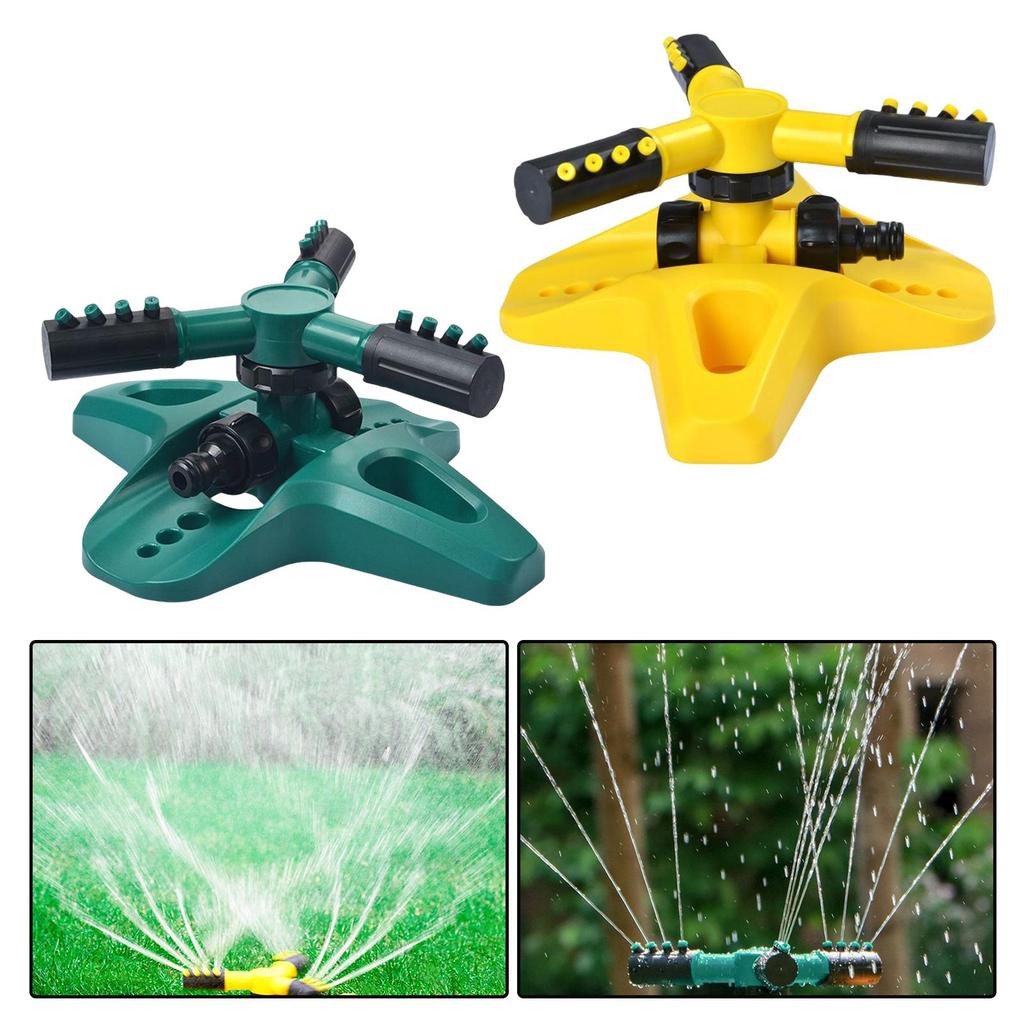Water Sprinkler Automatic Oscillating Sprayer Lawn Nozzle for Plants Garden