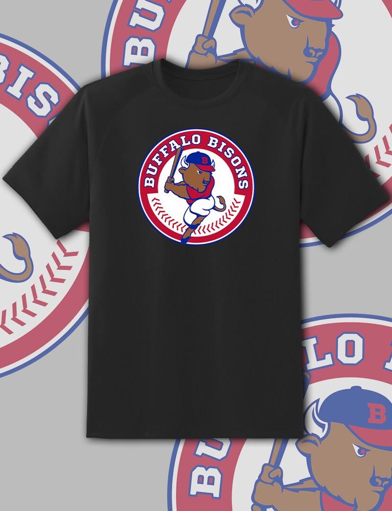 

Buffalo Bisons Milb Team Logo Milb T Shirt Youth M - Adult 6Xl Fast Ship! M