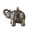 Feyarl Incense Burner, Incense Holder, Incense Holder, Alloy, Interior Ornament, Elephant Shape