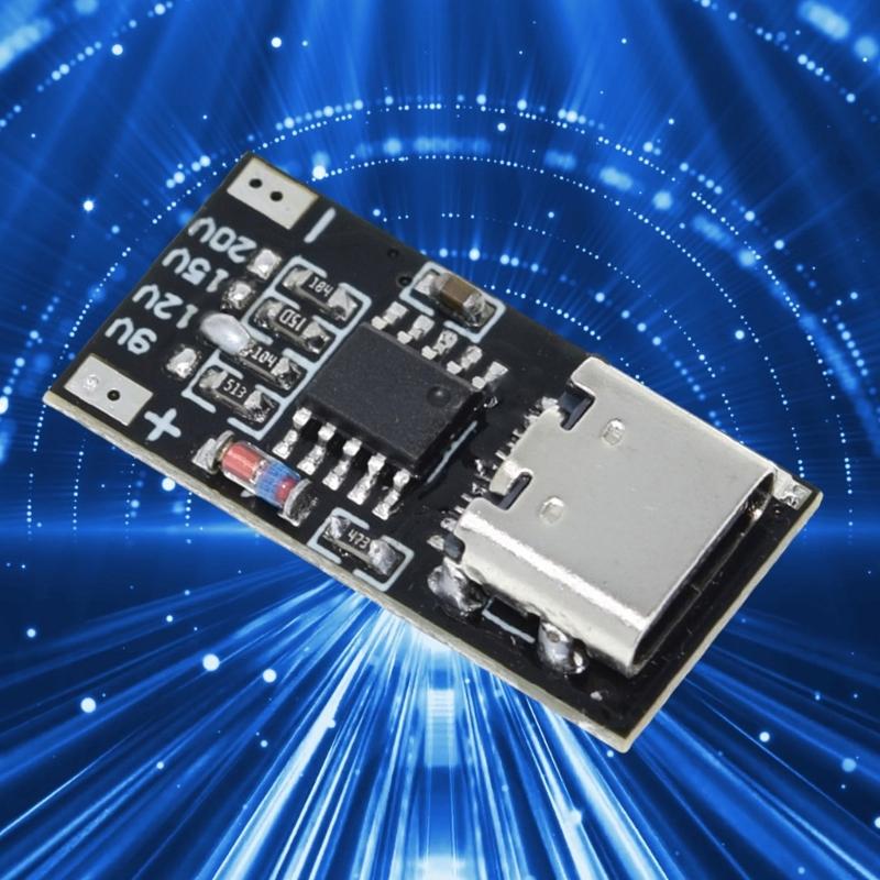 Multiple Device Charging Triggering Board With Quickly Voltages Selection PD 2.0 3.0 Compatibility Thin Design For Travel Use