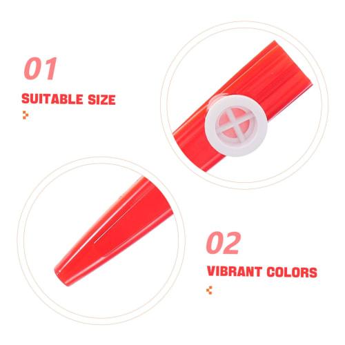 TENDYCOCO 15-Piece Colorful Kazoo Set, Kazoos for Adults, Percussion Kazoos for Adults, Bulk Kazoo Set, Fun Kazoos for Orff Classrooms, Plastic Kazoos