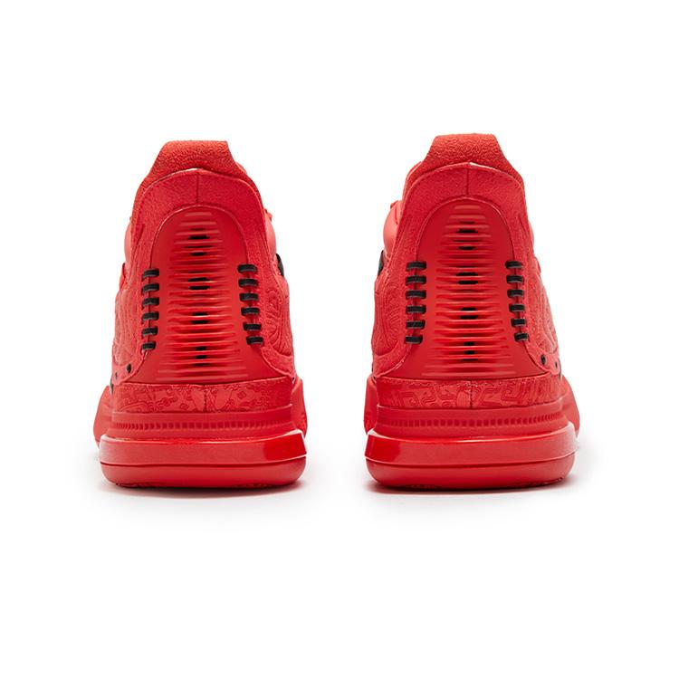 New 361° Joker Yokei Generation One Basketball Shoes Men Mid Top Bird Of Paradise Red/Obsidian Black 572511108-3