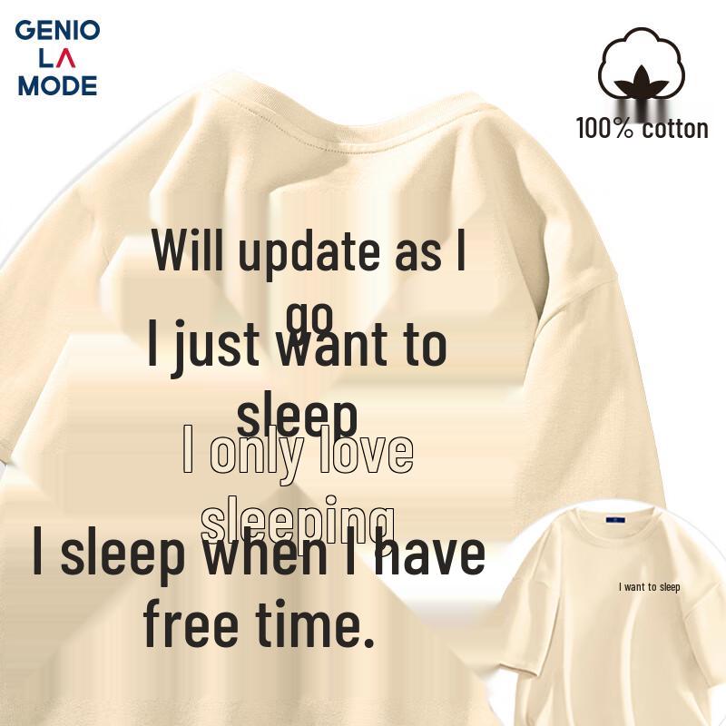 GENIOLAMODE Men s Graphic Print Pure Cotton T-shirt 3XL