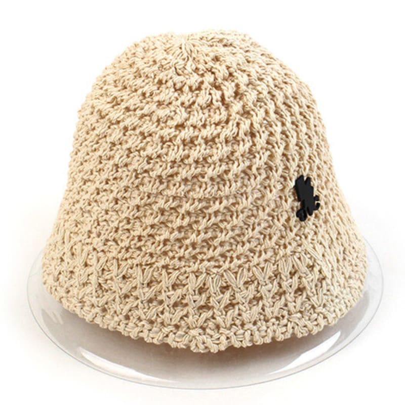 

Универсальная химия Летняя однотонная бежевая панама FREE