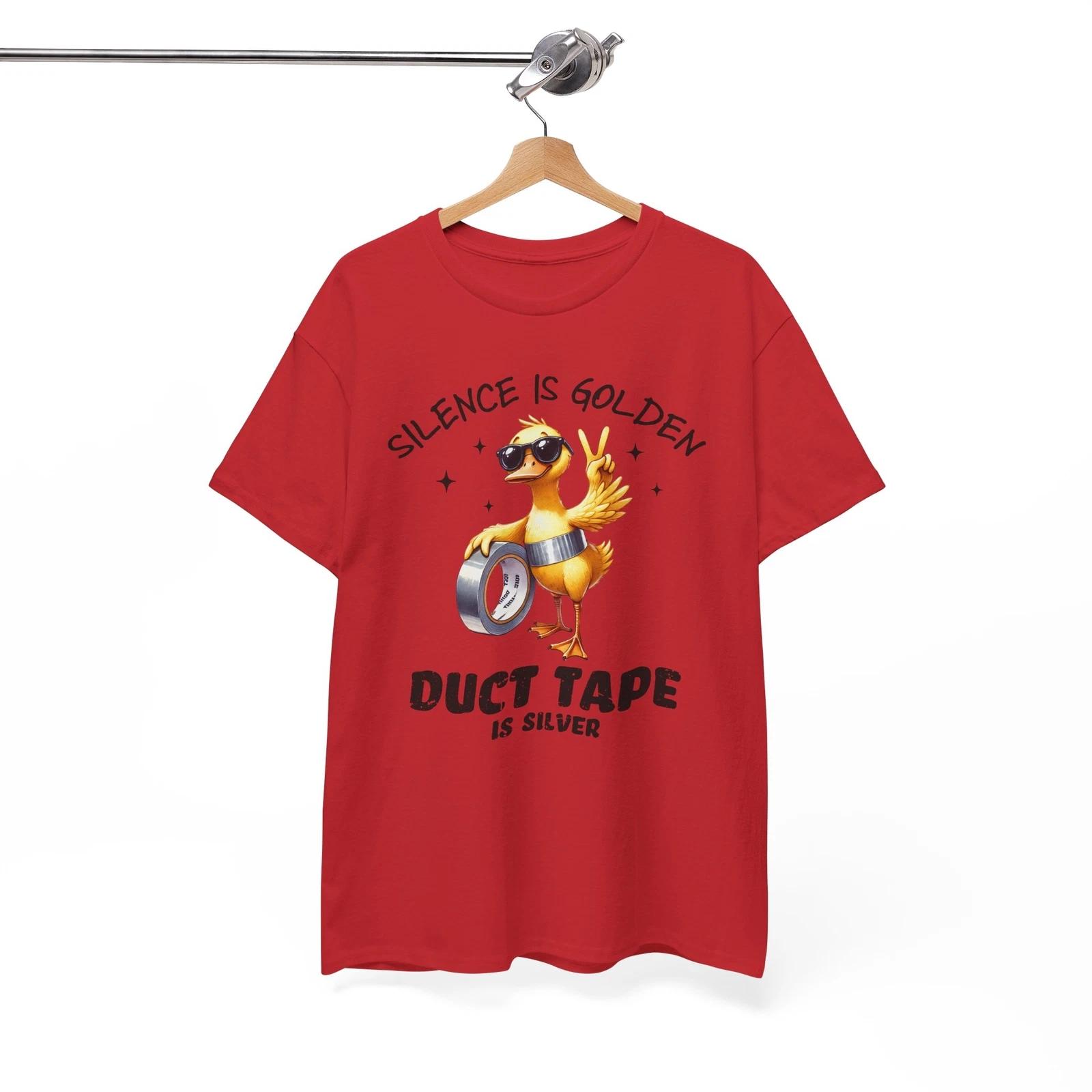 Silence is golden Comedy T-Shirt - Hilarious Tee for Stand-Up Fans XL