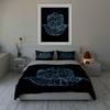 Intricate mandala hand Bedding Duvet cover sets Duvet covers Pillowcases gifts (1 * Duvet Cover 2 * Pillowcases, without duvet insert)