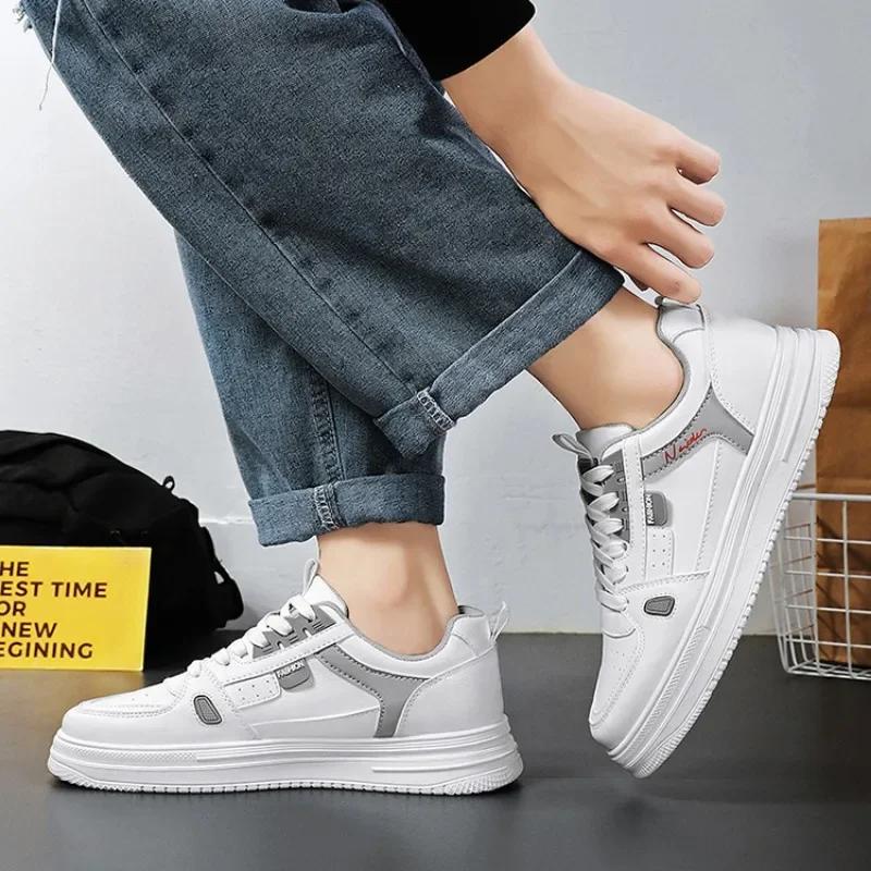 Herrenschuhe Hochwertige Marke Vielseitige Sport-Freizeitschuhe für Männer Bequeme, langlebige Wanderschuhe mit vulkanisierter Plattform