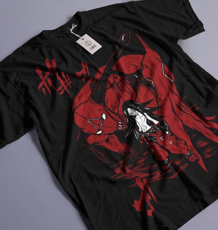 

Shaman King Yoh Asakura T-Shirt Amidamaru Asakura Anime Gift Shirt All Size XL