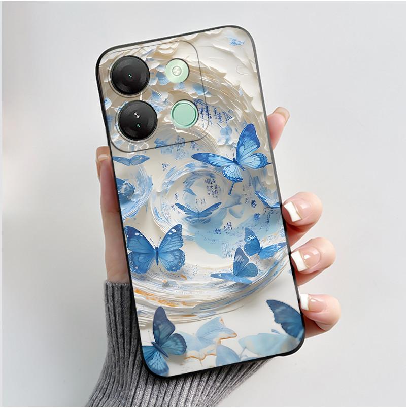 Cute Case For Infinix Smart 7 HD / Smart 7 Plus Fundas Coque Printing Shell Protective Cover Soft Silicone Cartoon Phone Casing
