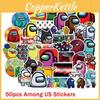 Game 50pcs Stickers Waterproof Pvc Luggage Laptop Mug Bikes Diy Decals