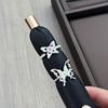Korean Temperament Fashion Gentle Small Fresh Gradual Change Enamel Butterfly Open Ring Light Luxury Personality Sweet Ring Woman